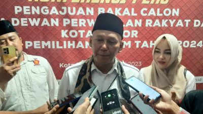 Gerindra Kota Bogor Daftarkan Bacaleg ke KPU, Target Menang dan Raih 15 Kursi