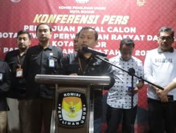 KPU Kota Bogor Terima 833 Bacaleg dari 17 Parpol, Partai Garuda Absen