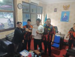 Nyalon Ketua MPC Pemuda Pancasila Kabupaten Bogor, Daulat Harahap Serahkan Berkas Pendaftaran