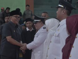 Lantik Empat Kades Periode 2023-2029, Ini Pesan Iwan Setiawan