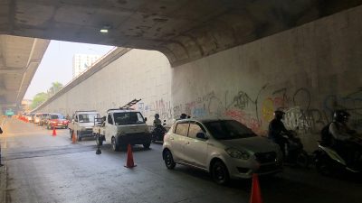 Underpass Jalan Sholeh Iskandar Mulai Diperbaiki, Pemkot Bogor Lakukan Penanganan