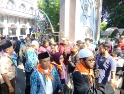 984 Jemaah Calon Haji Asal Kota Bogor Berangkat ke Tanah Suci