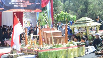 Meriahkan HJB Ke-541, Warga Desa Cijayanti Gelar Helaran Seni Budaya Sunda