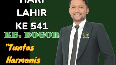 Ketum Gerakan Pemuda Peduli Bogor Nur Ilham Ucapkan HJB Ke-541