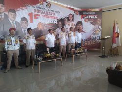 PC Satria Kabupaten Bogor Gelar Syukuran HUT ke-15, Ade Kurniawan: Momen Konsolidasi Persiapan Pemilu 2024