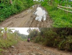 Lapor Pak Plt Bupati, Jalan Citumbuk-Parigi di Nanggung Mirip Jalur Trail, Kapan Dibangun?