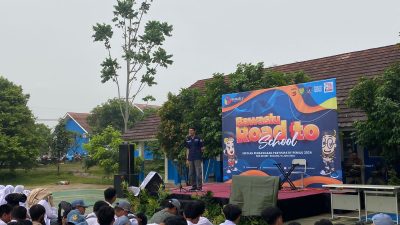 Sasar Pemilih Pemula Yang Berintegritas, Panwascam Kemang Gelar Bawaslu Road To School di SMKN 01 Kemang