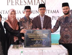 Wakil Ketua DPRD Agus Salim Resmikan Gedung Utama Ponpes Rafah Putri, Ini Harapannya