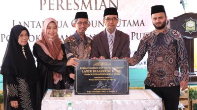 Wakil Ketua DPRD Agus Salim Resmikan Gedung Utama Ponpes Rafah Putri, Ini Harapannya