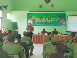 Jelang pemilu 2024, Linmas Se-Kecamatan Kemang Diberikan Pembinaan dan Pembekalan