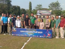 Turnamen Danyonpomad Cup 2023 Resmi Dibuka, Letkol CPM Andri: Hadiahnya Puluhan Juta Tanpa Dipungut Biaya