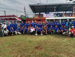 Sambut HUT RI Ke-78, Pemdes Cikahuripan Gelar Turnamen Sepakbola Kades Cup