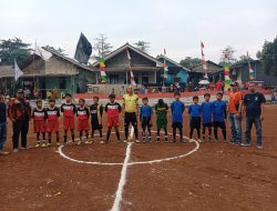 LPM Desa Cileungsi Kidul Gelar Turnamen Sepak Bola di Sansiro, Ini Tujuannya