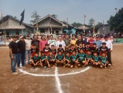 Babak Final, Turnamen Sepak Bola LPM Desa Cileungsi Kidul di Sansiro Berjalan Meriah