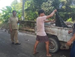 Siap-Siap Oknum Pembuang Sampah Dijalan Ciampea Akan Diproses Hukum