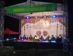 Sambut 1 Muharram 1445, Ribuan Masyarakat Limusnunggal Gelar Pawai Obor dan Tabligh Akbar