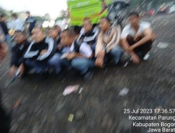 Anggota Patroli Polsek Parung Gagalkan Puluhan Pelajar yang Hendak Tawuran