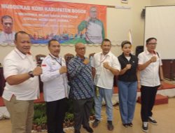Raih 38 Suara, Dedi Bachtiar Resmi Nahkodai KONI Kabupaten Bogor Periode 2023-2027