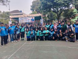 Silaturahmi Sobat Kang Iful Gelar Turnamen Volly di Gunung Putri