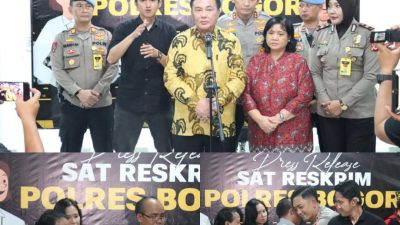 Polres Bogor Gelar Perkara Kasus Polisi Tembak Polisi, Orang Tua Korban Beri Apresiasi