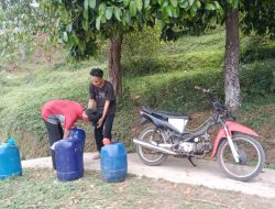 Kekeringan, Warga Dua Desa di Sukajaya Ini Terpaksa Gunakan Air Sawah