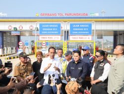 Jokowi Resmikan Ruas Tol Cigombong-Cibadak, Kini Jarak Tempuh Jakarta-Pelabuhan Ratu Cuma 2,5 Jam