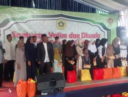 Peringati Hari Besar Islam, Pemdes Pondok Udik Santuni Ratusan Anak Yatim dan Dhuafa