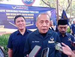 Tak Ingin Jadi Ormas, Saan Mustopa Targetkan Nasdem Kabupaten Bogor Raih 7 Kursi DPRD