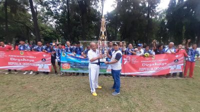 Sukses Gelar Desa Cimandala Cup, Kades Siap Cetak Bibit Pesepakbola Handal