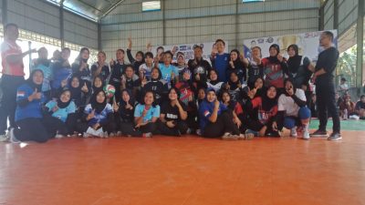 Usai Sepak Bola, Caleg Raden Farieq Hoesein Gelar Turnamen Voli di Tajurhalang