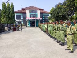 Linmas Desa Semplak Barat Sabet Juara 1 Lomba PBB Tingkat Kecamatan Kemang