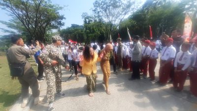 Ribuan Warga Kecamatan Babakan Madang Ikut Karnaval Semarakkan HUT RI Ke-78