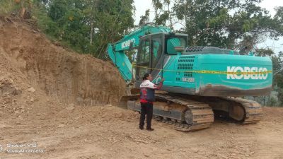 Galian Clay Ilegal di Jonggol Disegel Polda Jabar