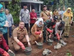 Warga Sumringah, Pemdes Cikeas Sukaraja Bakal Bangun TPT Lewat Samisade