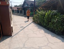 Kualitas Betonisasi Samisade Desa Sukamanah Banyak Dikeluhkan Warga, Camat Jonggol Bakal Monev Ulang