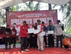 Milad Desa Bantarsari ke-38, Kades Berikan Award Kepada Warga Berprestasi