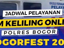 Catat! Ada Layanan SIM Keliling Selama Bogor Fest 2023, Inilah Jadwal dan Lokasinya