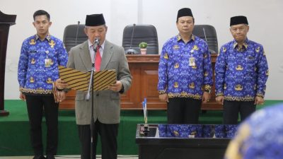 Sekda Burhanudin Lantik Pejabat Fungsional Lingkup Pemkab Bogor, Ini Nama-namanya
