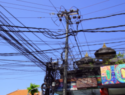 Bahayakan Warga, Kabel Fiber Optik di Kota Bogor Semakin Semrawut dan Menjuntai