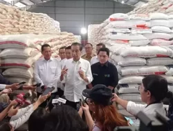 Jokowi Datangi Gudang Bulog di Kabupaten Bogor Pastikan Stok Beras Aman