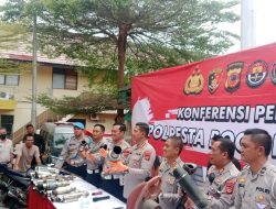 Polresta Bogor Kota Musnahkan Ribuan Knalpot Brong Hasil Razia