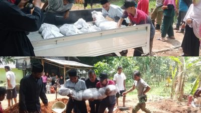 Dampak Proyek PLN, Ratusan Makam Warga Leuwisadeng Dibongkar