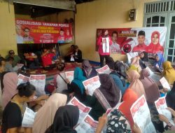 Ratusan Masyarakat Desa Pasir Jambu Antusias Ikuti Sosialisasi Pemilu dari Caleg PDIP Ini