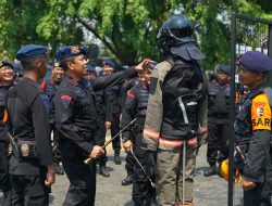 Brimob Gelar Pasukan KTT AIS di Mako Resimen 2 Kedung Halang Bogor