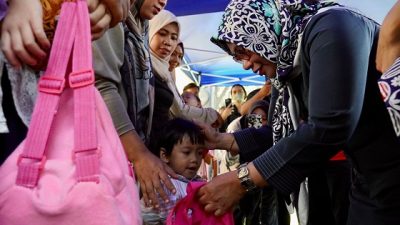 Yayasan Serasi Gelar Bazar Sembako Murah di Sempur Kota Bogor