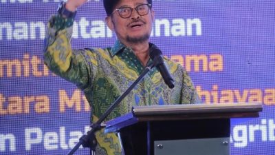 Syahrul Yasin Limpo Tak Hadiri Panggilan KPK, Ini Alasannya