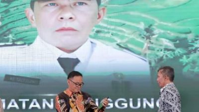 Keren! Dipimpin Ae Saepuloh, Kecamatan Nanggung Sabet Penghargaan Pencapaian Target Pajak Daerah Tertinggi