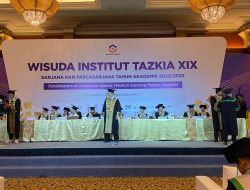 Institut Tazkia Wisuda 448 Mahasiswa, Dibuka dengan Doa Khotmul Quran