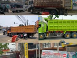 Warga Keluhkan Truk Tambang Bebas Lalu Lalang di Jalan Raya Leuwiliang Langgar Jam Operasional