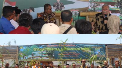 GM FKPPI Kabupaten Bogor Gelar Baksos Pembibitan dan Penanaman Bambu, Hadirkan Bapak Bambu Indonesia